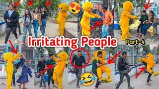 Irritating People Prank  Part-4 | Prank in India | Crazy Teddy