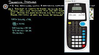 11B Sampling Methods