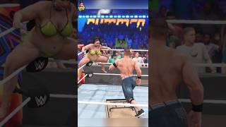 John Cena vs Kylie Kingston Part 55 #wwe #wwe2k24 #brocklesnar #johncena #wrestlemania #romanreigns