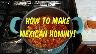 Mexican Hominy Recipe