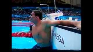 Ryan Lochte Beats Phelps on 2012 Olympics 400 im, Wins Gold