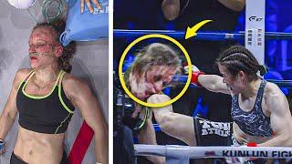 The Most Brutal Knockouts in WOMEN'S MMA