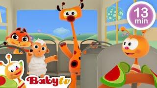 Koła autobusu  + więcej piosenek i rymowanek dla dzieci | BabyTV Polski