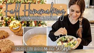 HEALTHY RECIPES + HOMEMAKING MOTIVATION :: {HOW I LOST 50lbs} YUMMY RECIPES FOR WEIGHTLOSS