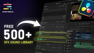 500+ Free Sound Effects for DaVinci Resolve | Easy Sound Library Setup