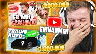 Über 10.000€ für ein APORED VIDEO? - ALLE meine 2024 YOUTUBE EINNAHMEN | Trymacs Stream Highlights