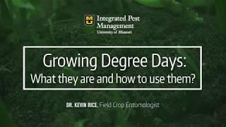 Growing Degree Days: Using the Weather to control your pests