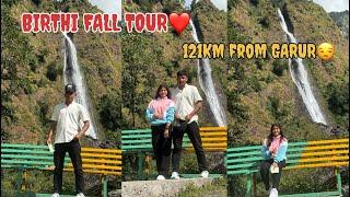 BIRTHI FALL(Uttarakhand)️#tour #waterfall #bikelover #couple