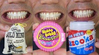 ASMR | Bubble gum (nugget, tape, piece) chewing is so satisfying! #DoctorTristanPeh #ASMR #Shorts