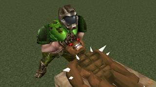 if Doomguy was a chiropractor