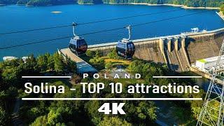 Solina in the Bieszczady - TOP 10 attractions, extraordinary video with subtitles #poland #solina