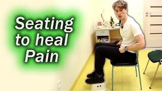 How to SEAT to Relieve Lower Back Pain (Lateral pelvic tilt,LEFT AIC pattern)