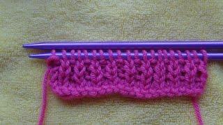 Knitting Rib for Beginners (cast on, kn, pu & Rib)