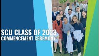 SCU Commencement December 2023