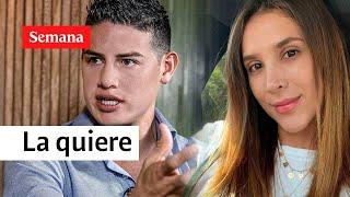 ¿James Rodríguez aún siente algo por Daniela Ospina? Así respondió en SEMANA