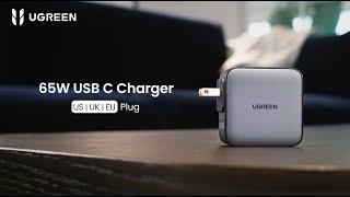 UGREEN Nexode 65W GaN Charger | 3-Port Travel Charger