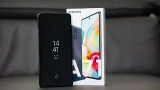 Samsung Galaxy a71 auspacken und einrichten