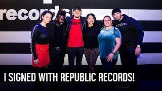 I Signed with Republic Records! | Anthony Ramos