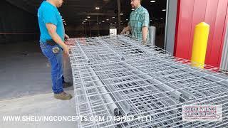 Pallet Rack Installation