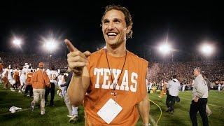 Matthew McConaughey Riles Up Texas Football Team With Rousing Speech