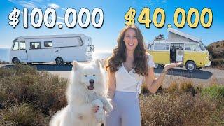 $100K vs. $40K VAN SWAP (full tour of Weinsberg CaraCore 700 MEG)