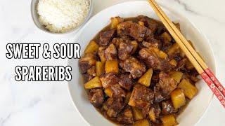 Hawai’i Style SWEET & SOUR SPARERIBS - made in the Instant Pot