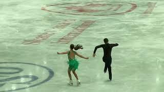 2022 Skate Canada International. Rhythm Dance. Lilah Fear/ Lewis Gubson