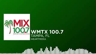 WMTX Tampa, FL "Mix 100.7" Legal ID [Christmas Music](11/16/24)