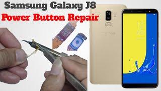 Samsung galaxy J8 Power Button repair and safety removal of lcd in 5mins.