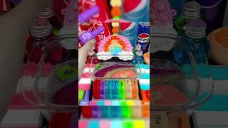 COCACOLA + PEPSI SLIME Randomly mixing slime combinations together #4   #pipingbags , #pipingbag