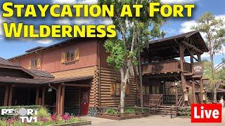 Live: Staycation at Fort Wilderness Campgrounds - Walt Disney World Live Stream