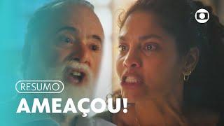 Aline aponta arma para Antônio e vai presa! | Terra e Paixão | TV Globo