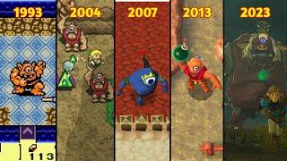 Evolution of Hinox in Zelda Games 1991~2023