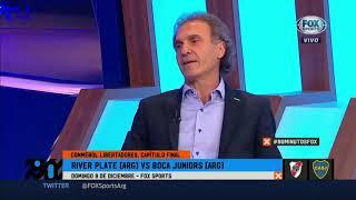 Ruggeri habla de hugo sanchez.