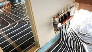 Underfloor heating system installation by Continal Underfloor