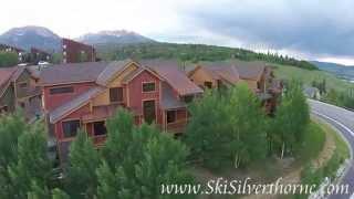 Aerial View of Lake Dillon in Silverthorne / Dillon Colorado