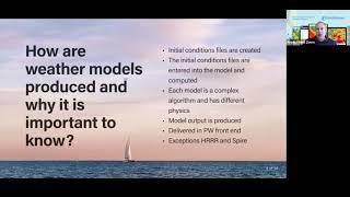 Weather Models Introduction Webinar