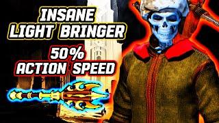 INSANE SLAYER LIGHT BRINGER WITH 50% ACTION SPEED | Dark and Darker