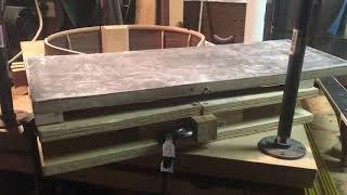 Building an acoustic guitar: neck angle sanding jig