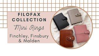 Filofax Collection - Mini Rings - Finchley, Finsbury & Malden