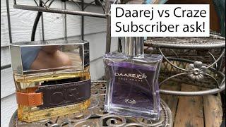 WELCOME TO PRSCENTS!  SUBSCRIBER QUESTION ANSWERED.  ARMAF CRAZE VS RASASI DAAREJ.