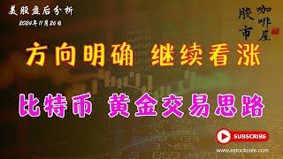 个股分析 MSTR HUT COIN AMZN NKE LLY NVDA SOXX  TSLA TLT  【视频第720期】11/26/2024