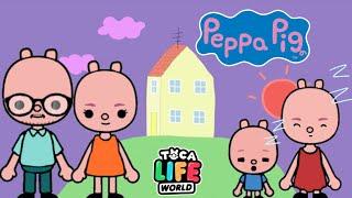  PEPPA PIG IN TOCA BOCA |  Bedtime | Toca Boca Life World ️