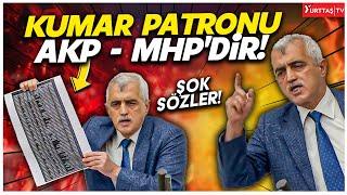 Ömer Faruk Gergerlioğlu AKP'yi Kumar Patronu Olmakla Suçlayınca Meclis Çok Fena Karıştı!