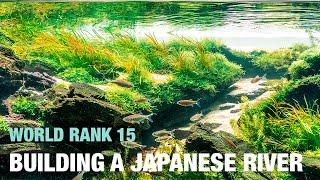 Aquascape Build, IAPLC 2019 Rank 15 Pt. 1 - Planted Aquarium Ideas & Inspiration, Japan River Layout