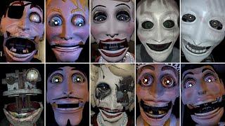 Showman's: The Awakening - All Jumpscares, Gallery (Extras), Game Over Screens