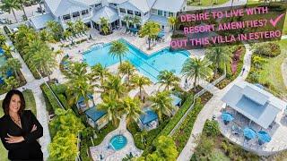 Estero, FL Resort Community Villa – A Must-See Dream Home!