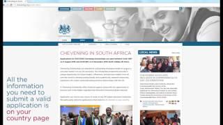 How to get to your Chevening application centre 2018/2019