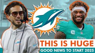 Miami Dolphins Got GREAT NEWS To Start Off 2025 Despite Having Awful 2024 Season