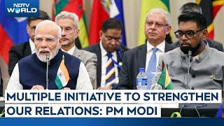 PM Modi Visit In Guyana | PM Modi Announces Several Initiatives At India-CARICOM Summit